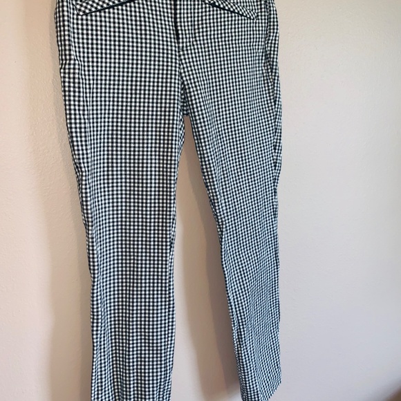 Gap Plaid Skinny Ankle Pants - Picture 2 of 4